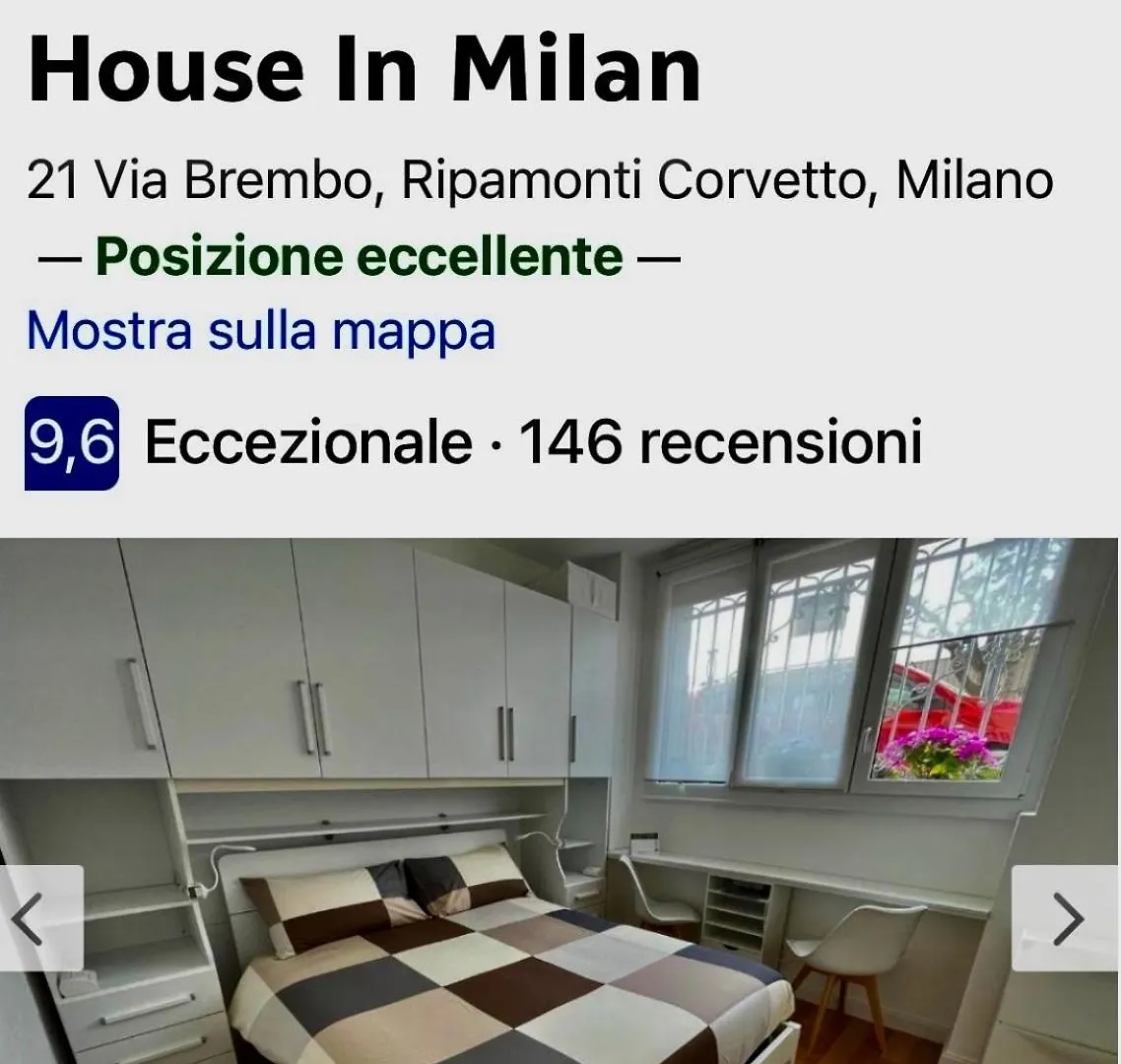 The Small White House In Milan